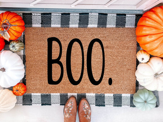 Boo Doormat