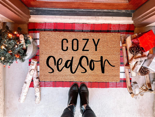 Cozy Season Doormat