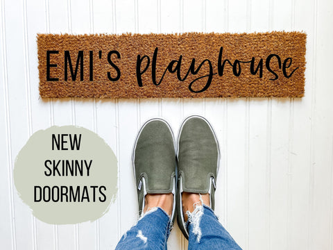 Playhouse Skinny Doormat