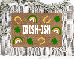 Irish-Ish Doormat