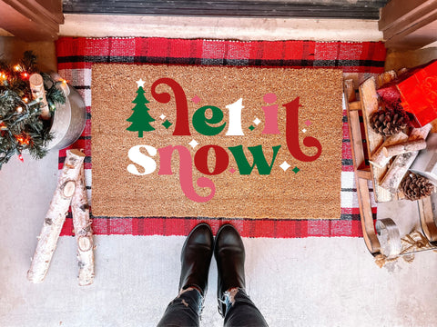 Let it Snow Doormat