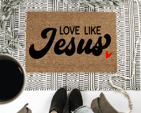Love Like Jesus Doormat