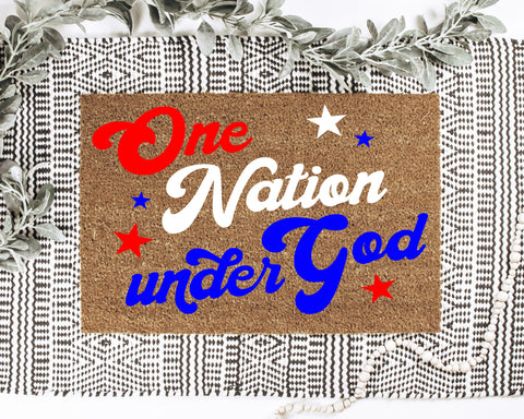 One Nation Under God Doormat