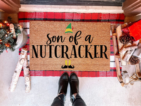 Son of a Nutcracker Doormat