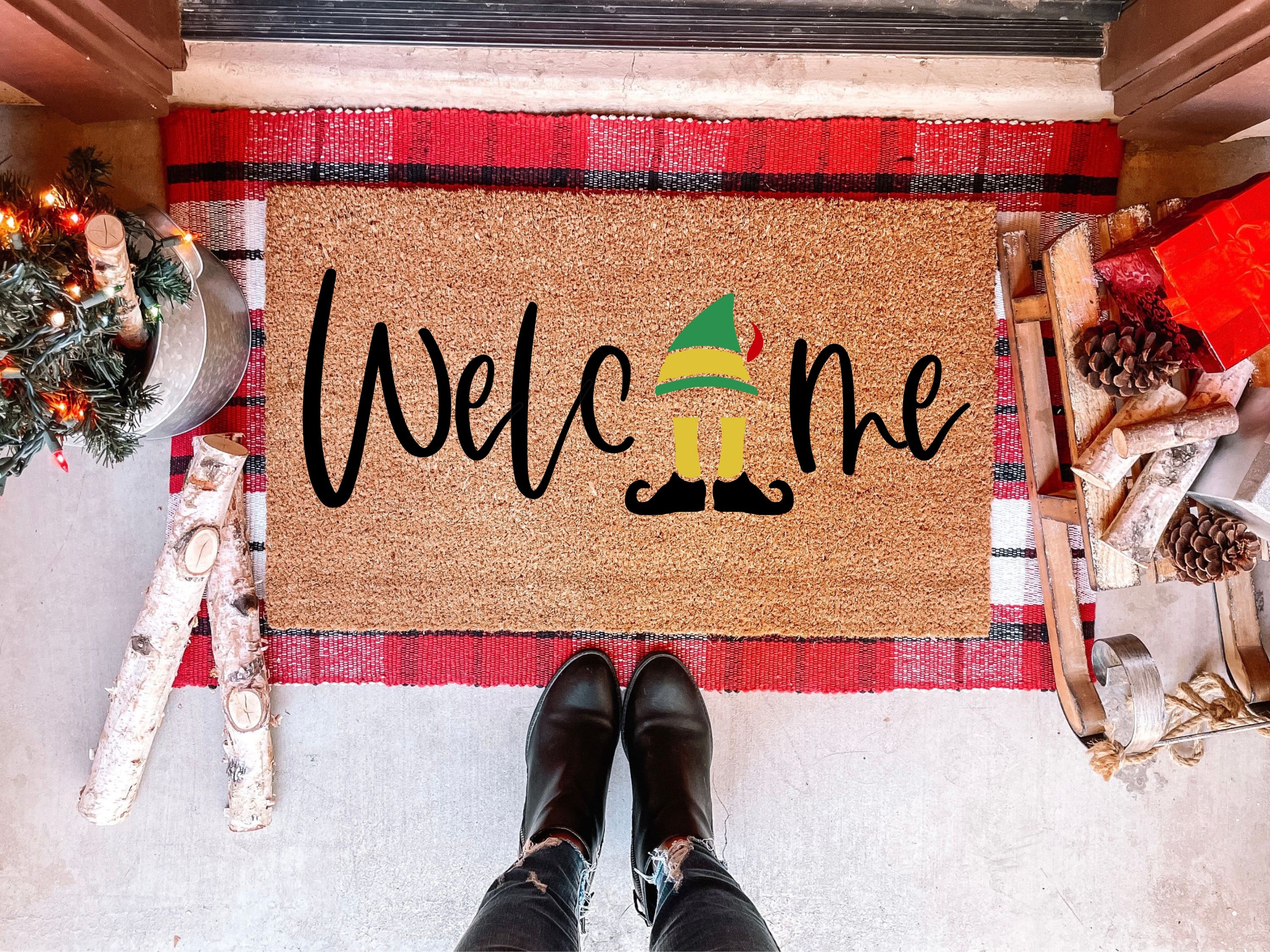 Welcome Buddy Doormat – Andrea Leigh Designs