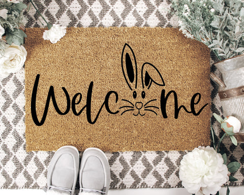 Welcome Bunny Doormat