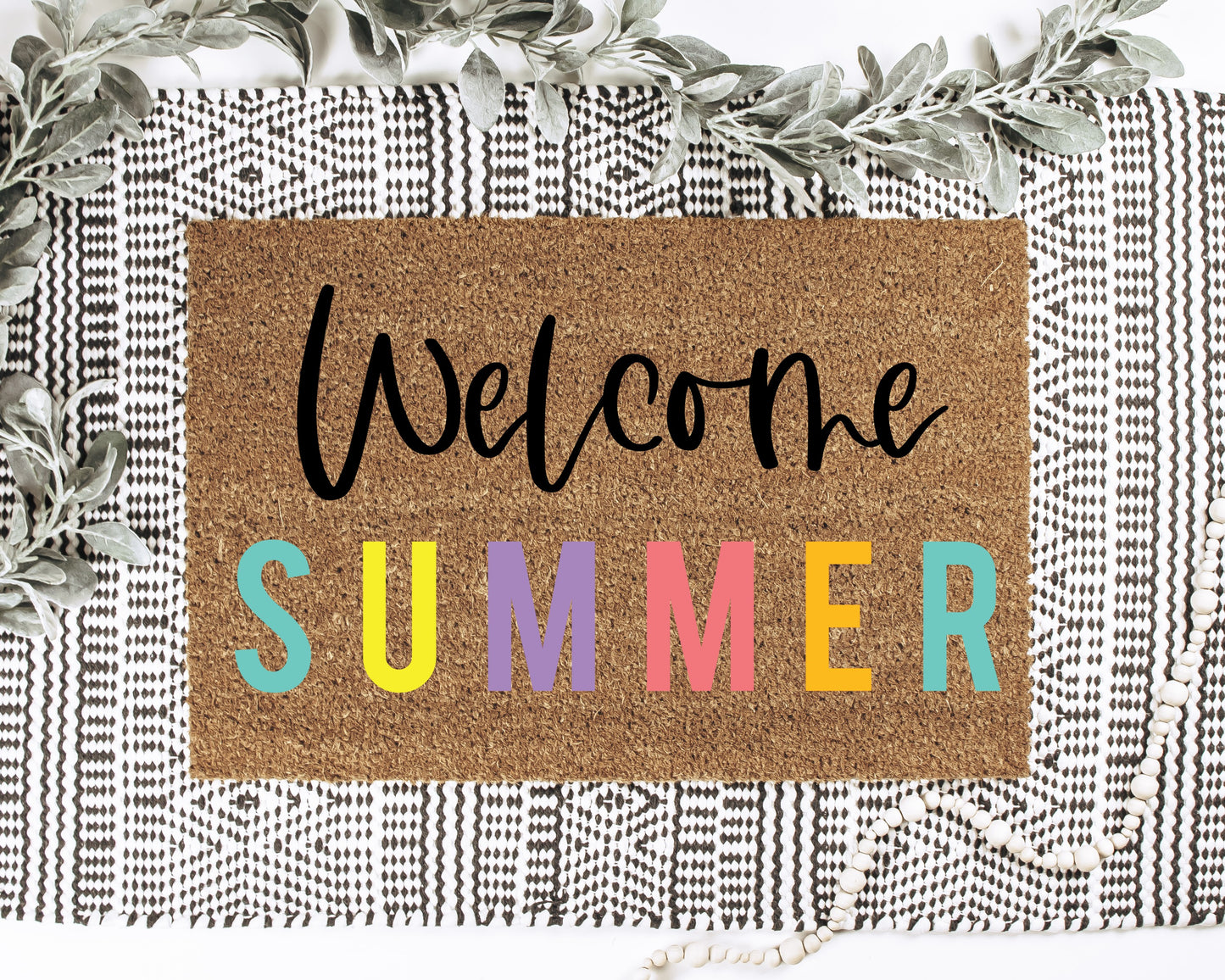 Welcome Summer Doormat