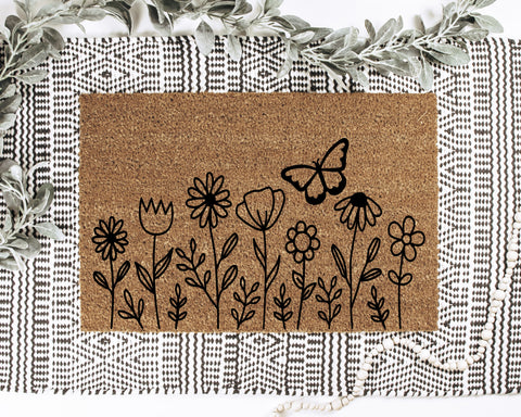 Wildflower Doormat